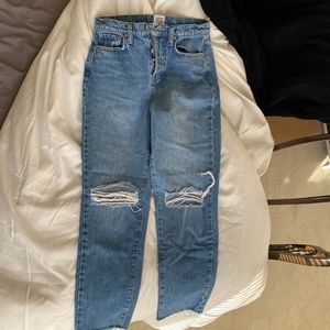 BDG High Waisted Slim Straight Jean